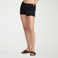 VOLCOM Juniors Womens Mid Rise Shortie Short