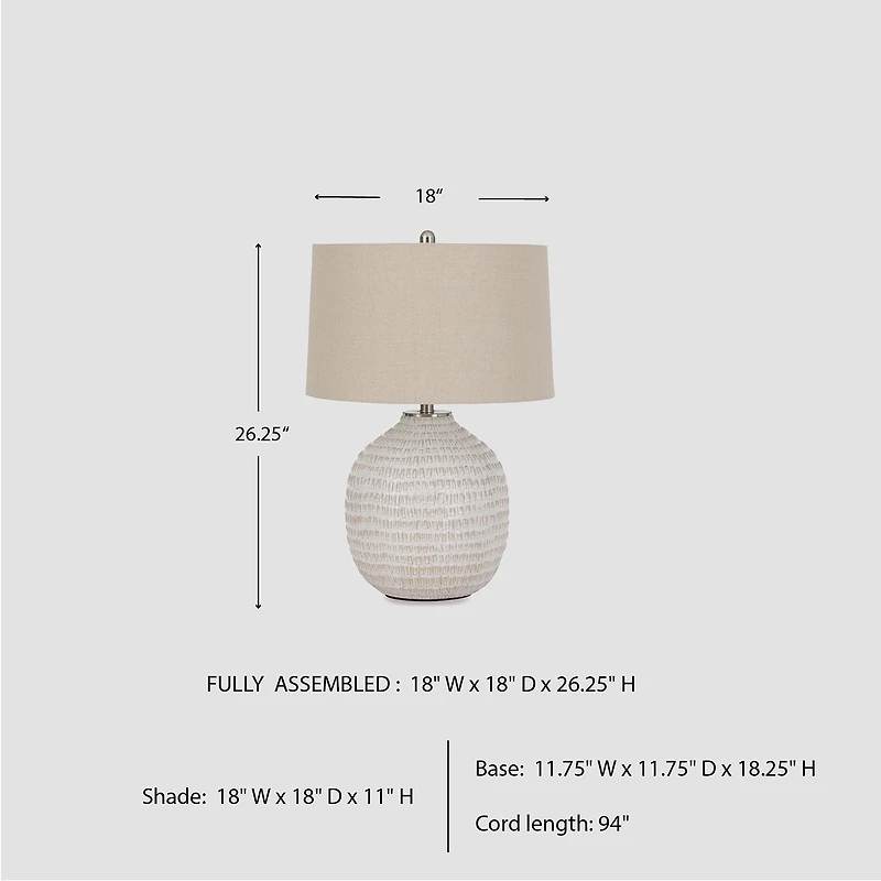 Signature Design by Ashley® Jamon Ceramic Table Lamp