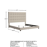 Signature Design by Ashley® Dolante Collection Tufted Bed