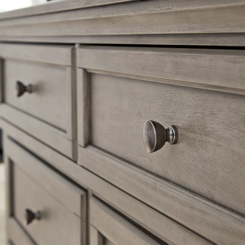 Signature Design by Ashley Lettner 29" 2-Drawer Nightstand in Light Gray