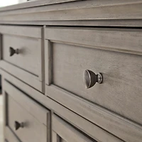 Signature Design by Ashley Lettner 29" 2-Drawer Nightstand in Light Gray