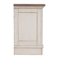 Signature Design by Ashley Realyn 3-Drawer Nightstand in Chipped White