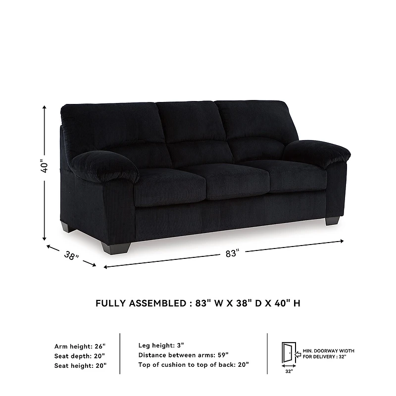 Signature Design by Ashley SimpleJoy Sofa