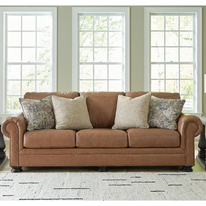 Signature Design By Ashley® Carianna Leather Sofa