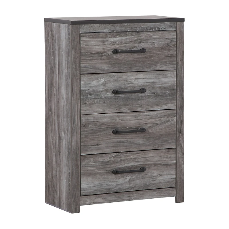 Signature Design by Ashley Bronyan 4-Drawer Chest in Dark Gray