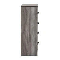 Signature Design by Ashley Bronyan 4-Drawer Chest in Dark Gray