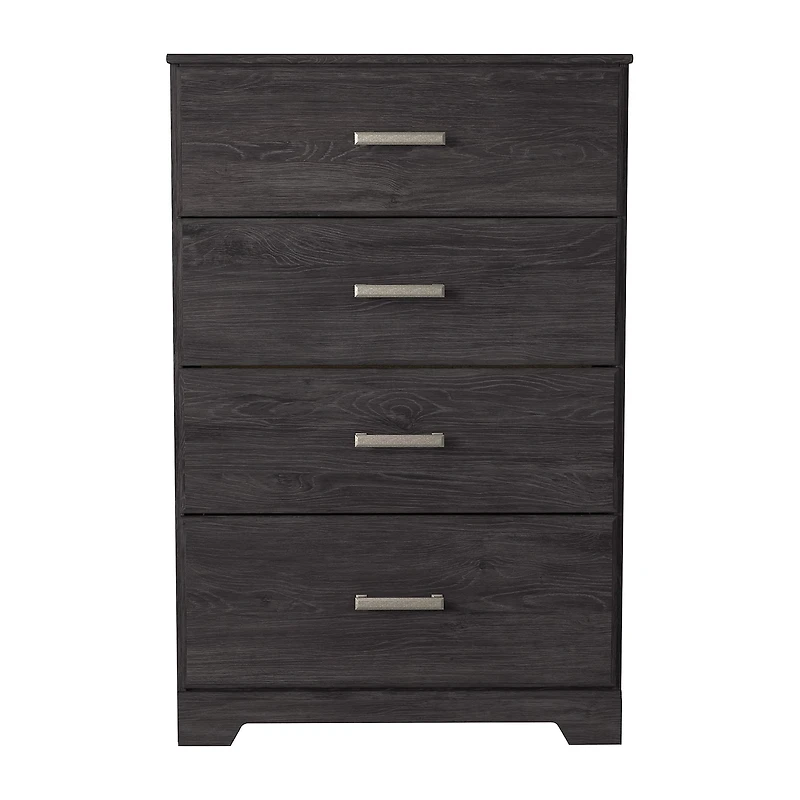 Signature Design by Ashley Belachime 4-Drawer Chest of Drawers in Charcoal