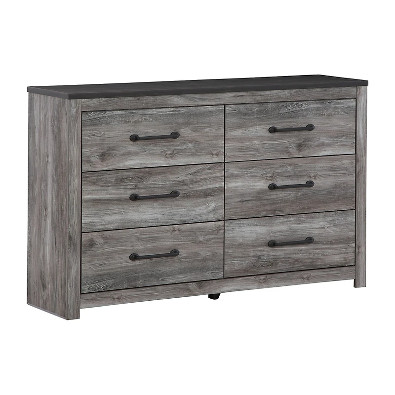 Signature Design by Ashley Bronyan 6-Drawer Dresser in Dark Gray