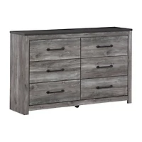 Signature Design by Ashley Bronyan 6-Drawer Dresser in Dark Gray