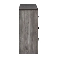 Signature Design by Ashley Bronyan 6-Drawer Dresser in Dark Gray
