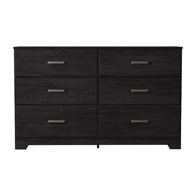 Signature Design by Ashley Belachime 6-Drawer Dresser in Charcoal