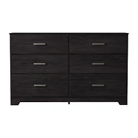 Signature Design by Ashley Belachime 6-Drawer Dresser in Charcoal