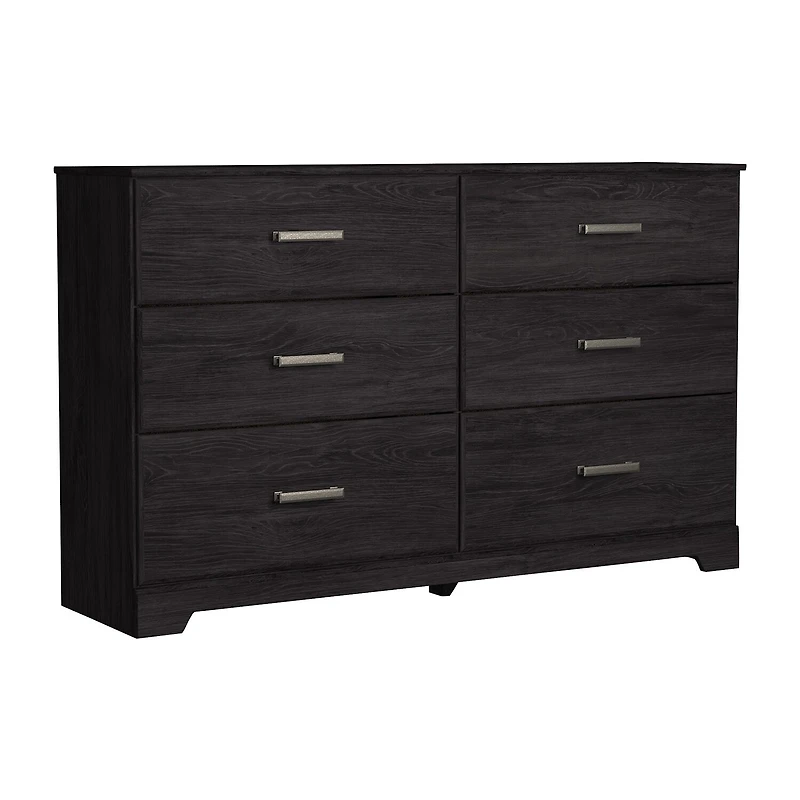 Signature Design by Ashley Belachime 6-Drawer Dresser in Charcoal