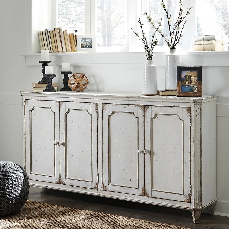 Signature Design by Ashley® Mirimyn Storage End Table with Panel Doors