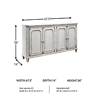 Signature Design by Ashley® Mirimyn Storage End Table with Panel Doors