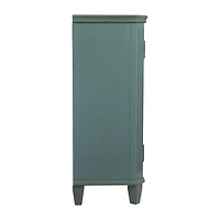 Signature Design by Ashley® Mirimyn Storage Accent Cabinet with Four Lattice Doors
