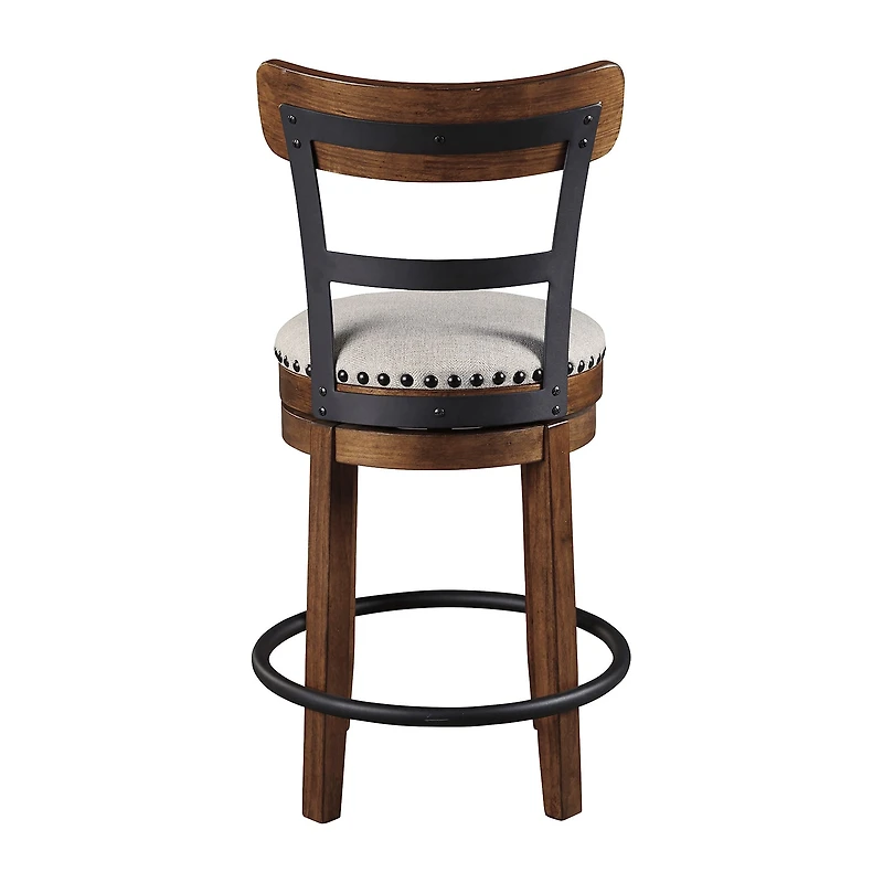 Signature Design by Ashley® Valebeck Counter Height Swivel Bar Stool