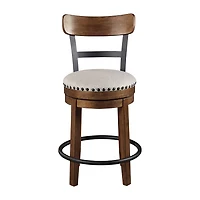 Signature Design by Ashley® Valebeck Counter Height Swivel Bar Stool
