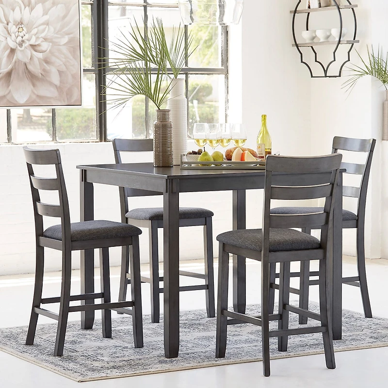 Signature Design by Ashley® Brisben 5-pc. Counter Height Square Dining Set