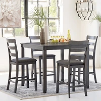 Signature Design by Ashley® Brisben 5-pc. Counter Height Square Dining Set