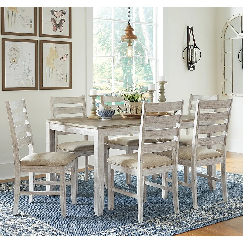 Signature Design by Ashley® Skempton 7-Piece Dining Table and Chairs Set