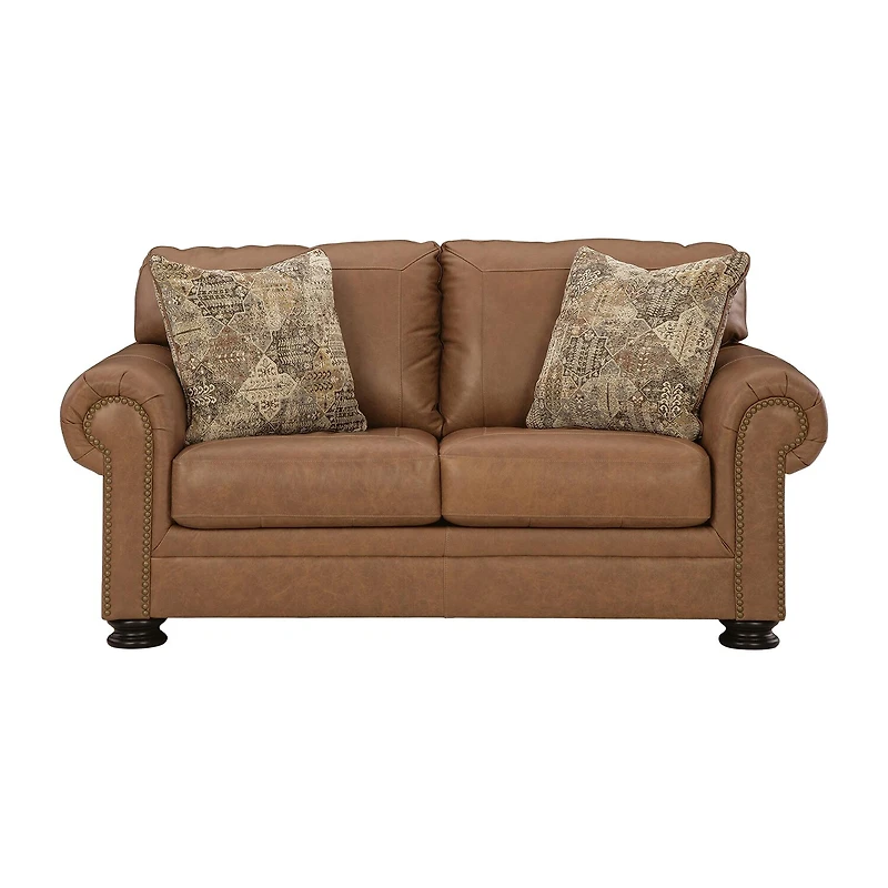 Signature Design By Ashley® Carianna Leather Loveseat