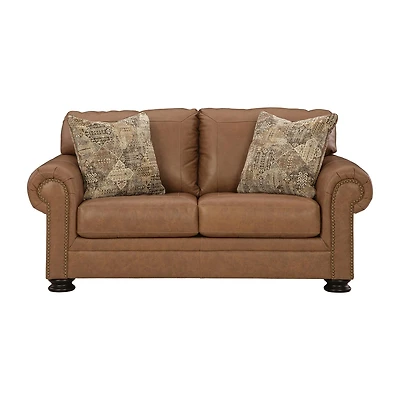 Signature Design By Ashley® Carianna Leather Loveseat
