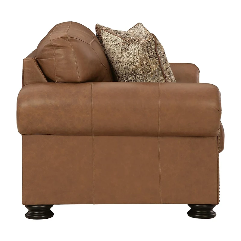 Signature Design By Ashley® Carianna Leather Loveseat