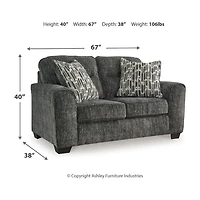 Signature Design By Ashley® Lonoke Loveseat