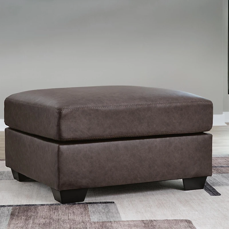 Signature Design by Ashley® Walkerpoint Cushioned Upholstered Ottoman