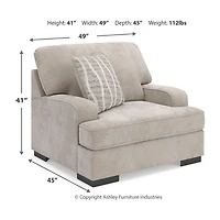 Signature Design by Ashley® High Profile Upholstered Oversized Armchair