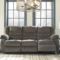 Signature Design by Ashley® Henderson Pad-Arm Reclining Sofa