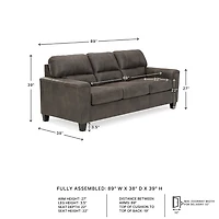 Signature Design by Ashley® Navi Track-Arm Sofa