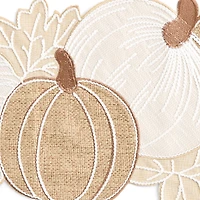 Homewear Harvest Neutral Pumkin Centerpiece