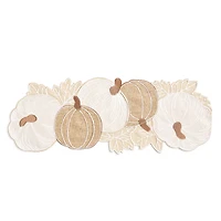 Homewear Harvest Neutral Pumkin Centerpiece