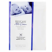 BedCare All Cotton Allergy and Bed Bug Proof Pillow Cover