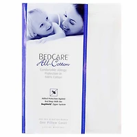 BedCare All Cotton Allergy and Bed Bug Proof Pillow Cover