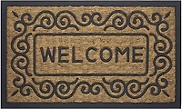 Achim Scrolls Scroll Rectangular Doormat