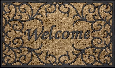 Achim Welcome Vines Coir 18"X30" Doormat