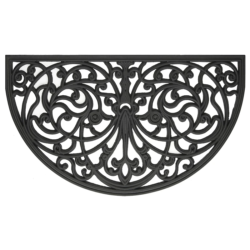 Achim Ironworks Rubber 18"X30" Wedge Doormat