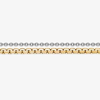 Mens Stainless Steel 22 Inch Link Chain Necklace