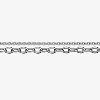 Mens Stainless Steel 22 Inch Link Chain Necklace