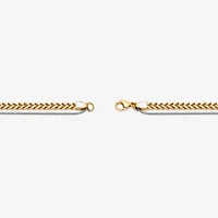 Mens Stainless Steel 22 Inch Wheat Chain Necklace