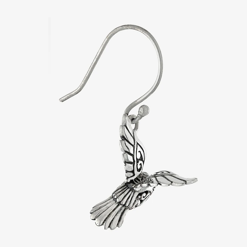 Womens Sterling Silver Drop Earrings