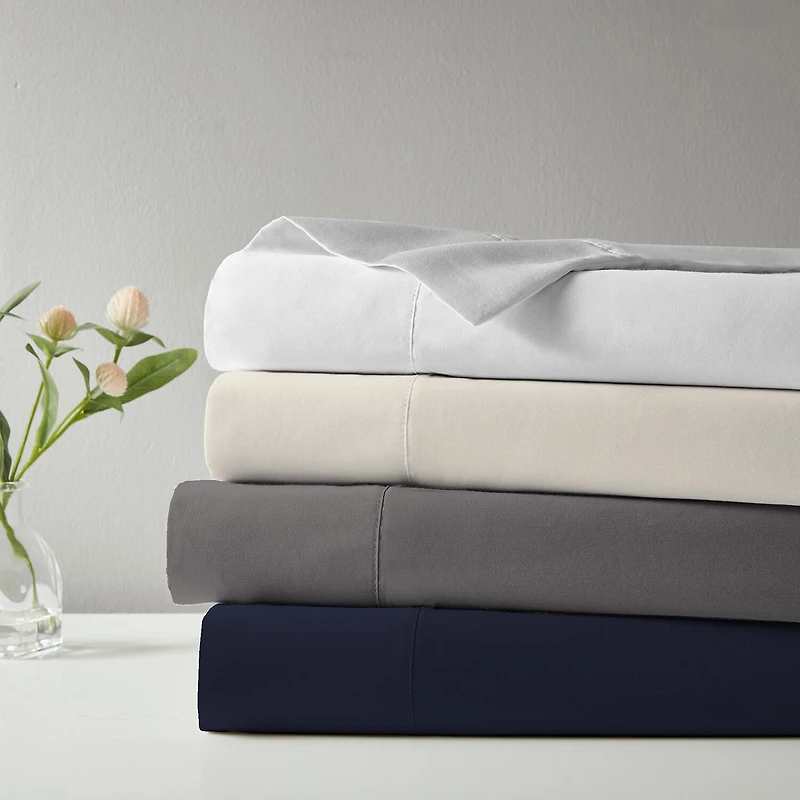Purity Home 100% Organic Cotton Eco-Friendly & Lightweight Sheet Set Pillowcases