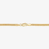 Unisex Adult 14K Gold 22 Inch Curb Chain Necklace