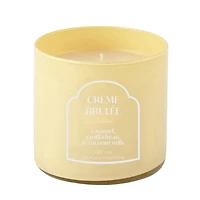 Distant Lands 14oz Creme Brulee 3-Wick Scented Jar Candle