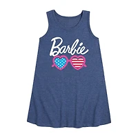 Big Kid Girls Sleeveless Barbie A-Line Dress