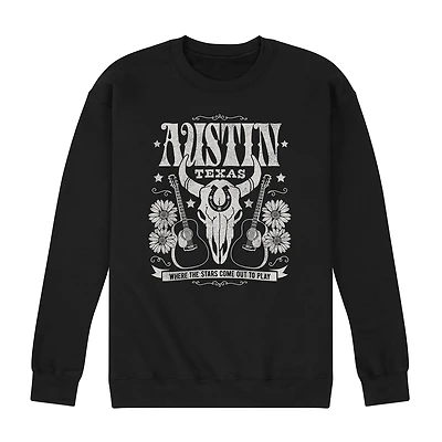 Novelty Mens Crew Neck Long Sleeve Sweatshirt