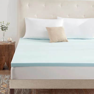 Sweet Home Collection™ Gel Memory Foam 2" Mattress Topper CertiPUR-US Certified